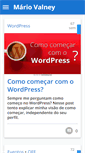 Mobile Screenshot of mariovalney.com