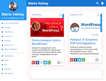 Tablet Screenshot of mariovalney.com